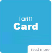 Tariff Card
